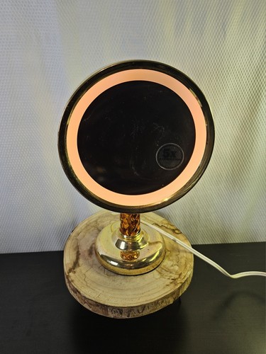 Vtg vanity lighted - vtg, mirror